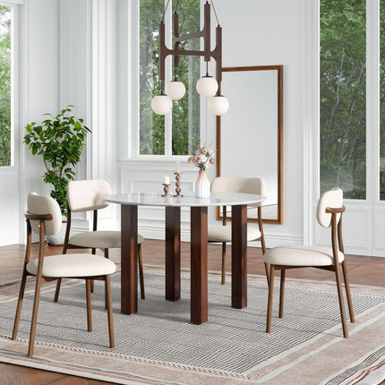 Willowmarble Round Dining Table.