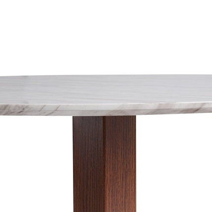 Willowmarble Round Dining Table.