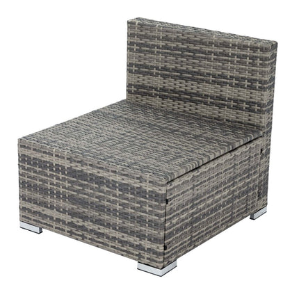 Alsea Side Table Black Base - White Marble.