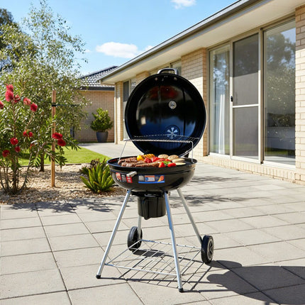 Outdoor BBQ Smoker Portable Charcoal Roaster.