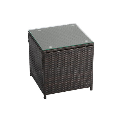 Everfit 4.5FT Trampoline for Kids Trampoline w/ Enclosure Safety Net Rebounder Gift Green.