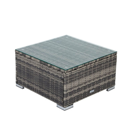 Rectangular Marble-Effect Table.