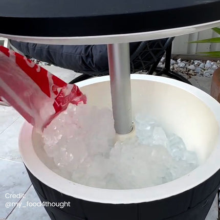 Black Ice Bucket Table.