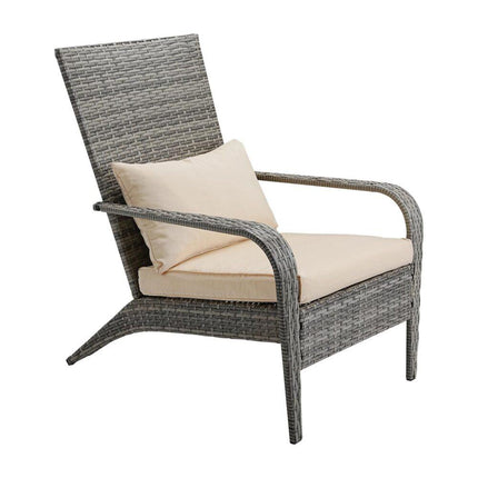 Coastal Weave Reclining Armchair with Bonus Cushion Covers.