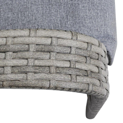 Coastal Weave Reclining Armchair with Bonus Cushion Covers.