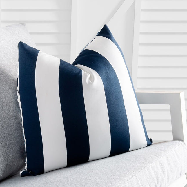 Dual-Sided Square Outdoor Throw Pillow.