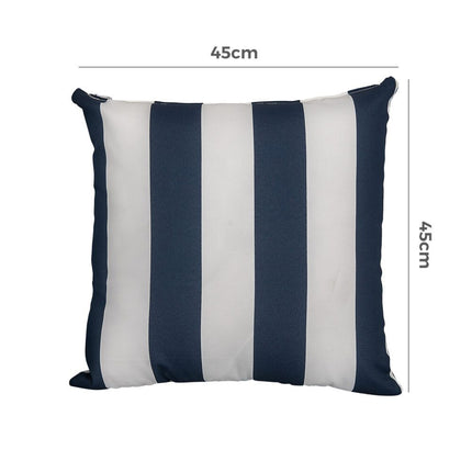 Dual-Sided Square Outdoor Throw Pillow.