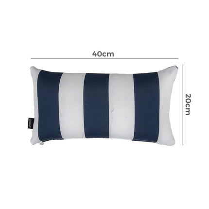 Bicolour Outdoor Lumbar Cushion Pillows.