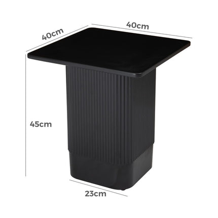 Clara Noir Side Table.