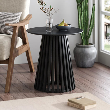 Palmer Charcoal Chic Side Table.
