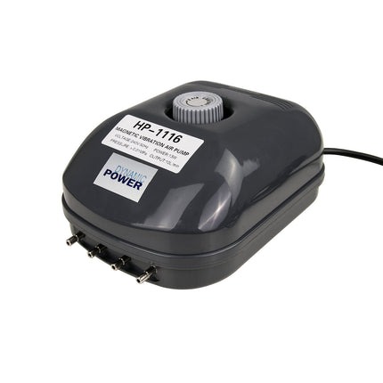 Aquarium Air Pump Oxygen Hydroponic 4 Outlet 360L/H 13W.