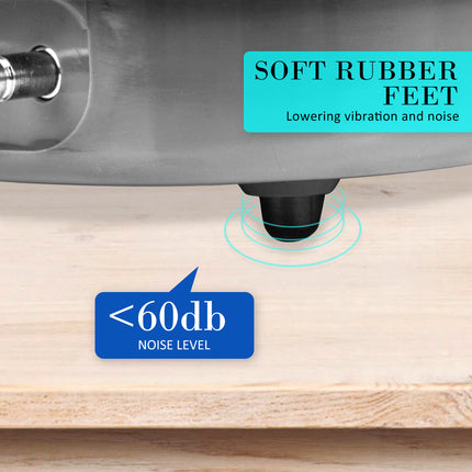 Aquarium Air Pump Oxygen Hydroponic 4 Outlet 360L/H 13W.