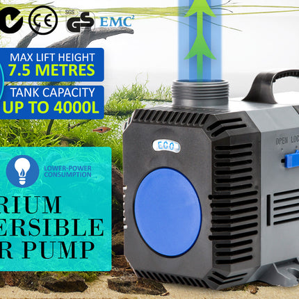 Combo Aquarium Garden Filter 10000L/H + Submersible Water Pump 16000L/H.
