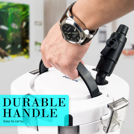 Aquarium External Canister Filter 1000L/H.