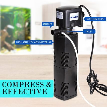 Aquarium Submersible Filter Pond Pump 1600L/H 35W 2.5m.