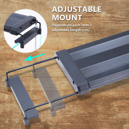 18W Aquarium Blue White LED Light for Tank 75-95cm.
