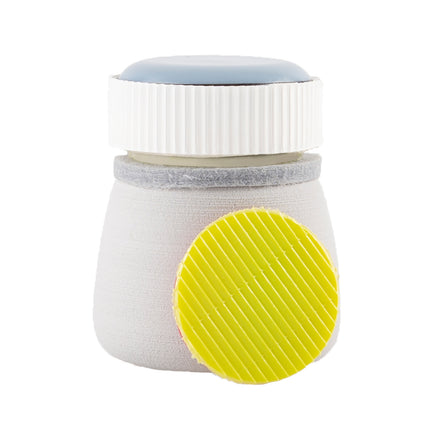 Fish Tank Corner Moss Magnet Scraper Glass Algae Cleaner Magnetic Scrubber BROWN.