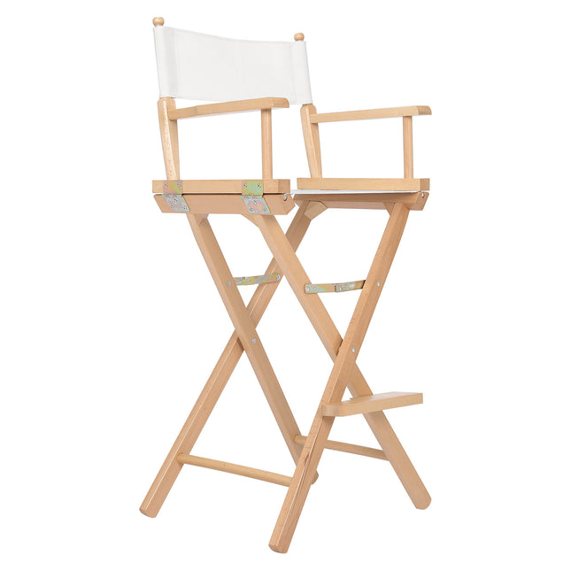 Director Movie Folding Tall Chair 76cm Beech WOOD HUMOR.