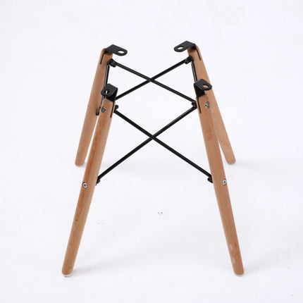 4X Retro Dining Cafe Chair DSW WHITE.