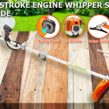 Dynamic Power 43cc Petrol Whipper Snipper Brush Cutter + 1 Blade.