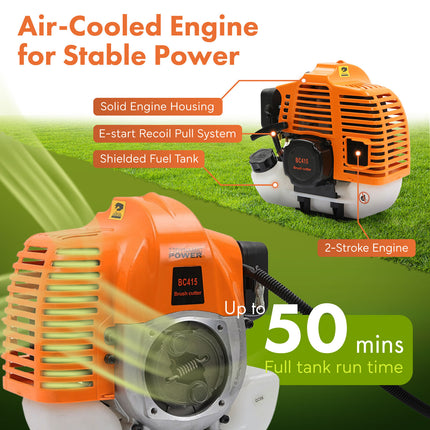 Dynamic Power 43cc Petrol Whipper Snipper Brush Cutter + 1 Blade.