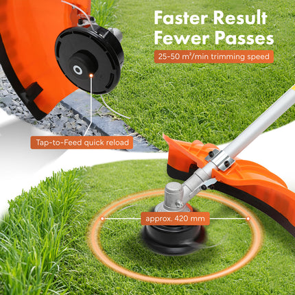 Dynamic Power 43cc Petrol Whipper Snipper Brush Cutter + 1 Blade.