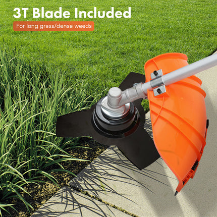 Dynamic Power 43cc Petrol Whipper Snipper Brush Cutter + 1 Blade.