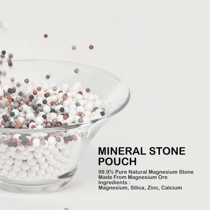 Mineral Maker MORBIDO Alkaline Filter Water Bottle + a Mineral Stone Pouch GREEN.