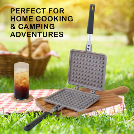 Giorno Felice IH Waffle Maker Pan Non-Stick Double-Sided Detachable.