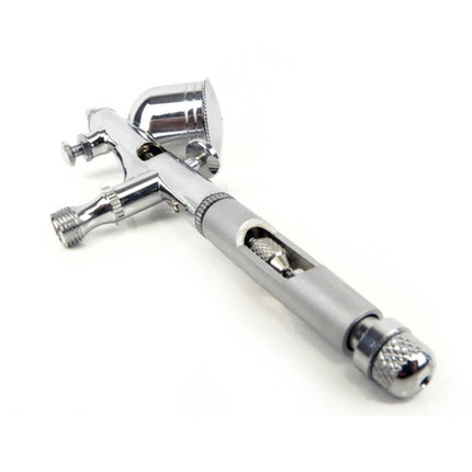 Air Brush Spray Gun Dual Action Mirco Air Control Kit 0.2mm.