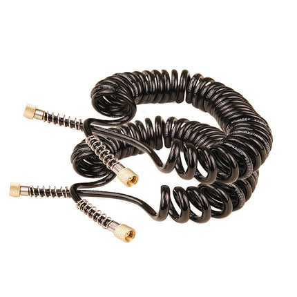 2X Air Brush Hose Coiled Retractable Compressor 1/8in 3M.