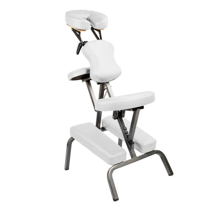 Aluminium Portable Beauty Massage Foldable Chair Table WHITE.