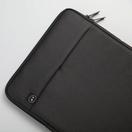 15 inch Laptop Sleeve Padded Travel Carry Case Bag L size LUKE BLACK.