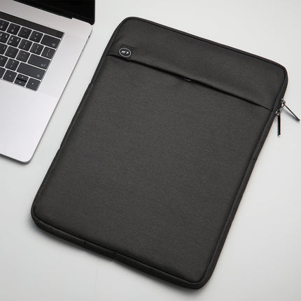 15 inch Laptop Sleeve Padded Travel Carry Case Bag L size LUKE BLACK.