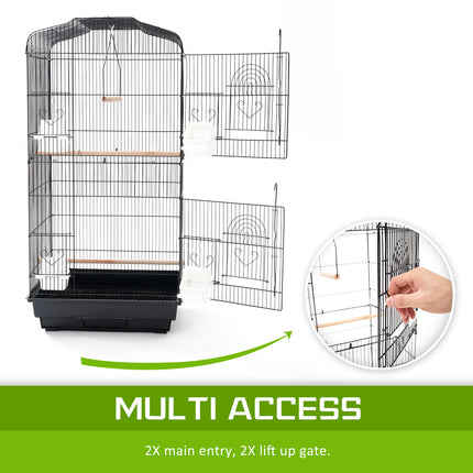 Bird Cage Parrot Aviary 2IN1 Design VEER 92cm.