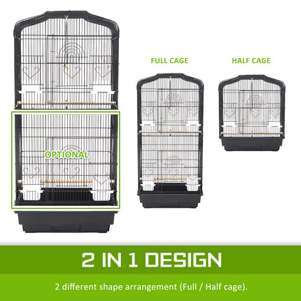 Bird Cage Parrot Aviary 2IN1 Design VEER 92cm.