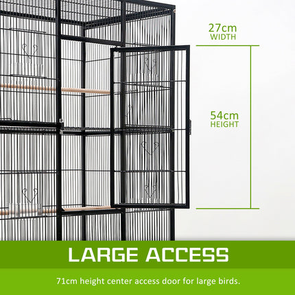 Bird Cage Parrot Aviary MELODY 137cm.