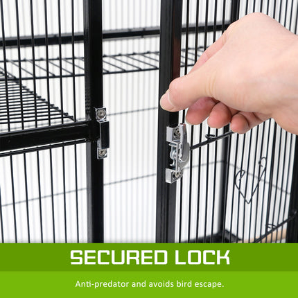 Bird Cage Parrot Aviary MELODY 137cm.