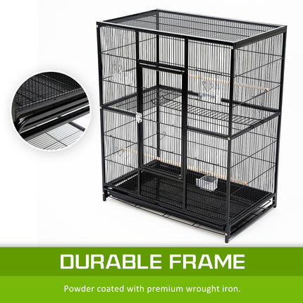 Bird Cage Parrot Aviary MELODY 137cm.