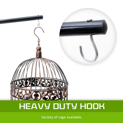 Bird Cage Hanger Stand Parrot Aviary SOLO 160cm.