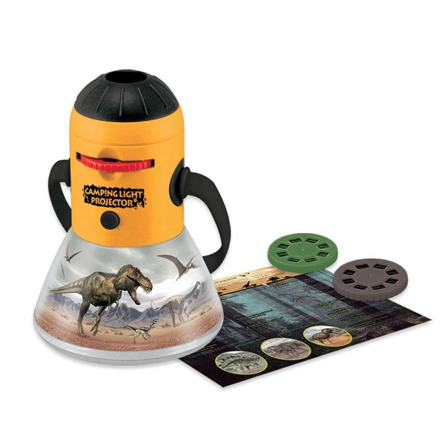 Dinosaur Mini Night Light Camping Projector - Lantern Torch Kids Learning Toy.