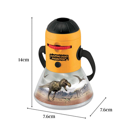 Dinosaur Mini Night Light Camping Projector - Lantern Torch Kids Learning Toy.