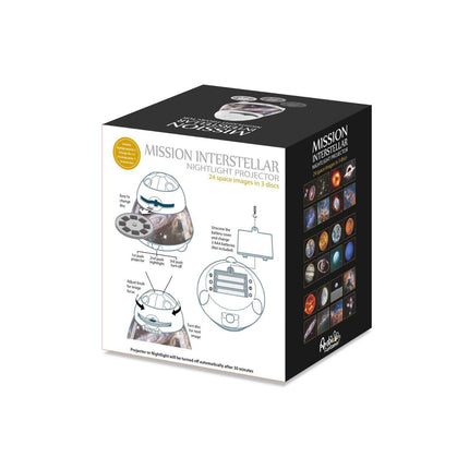 Mission Interstellar Dreamy Sky Night Light Projector - Kids STEAM Toy.