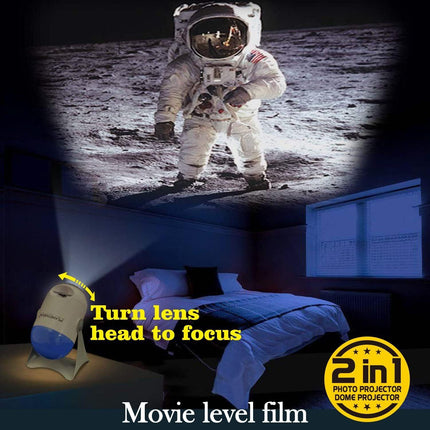 Planetarium Dome Projector - STEM Toy Space Planet Zodiac Moon Galaxy Night Lights.