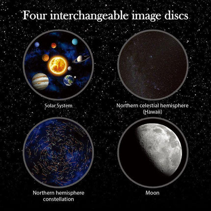 Solar System Star Light Projector STEM Toy - Space Planet Moon Galaxy Night Lights.