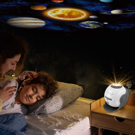 Solar System Star Light Projector STEM Toy - Space Planet Moon Galaxy Night Lights.