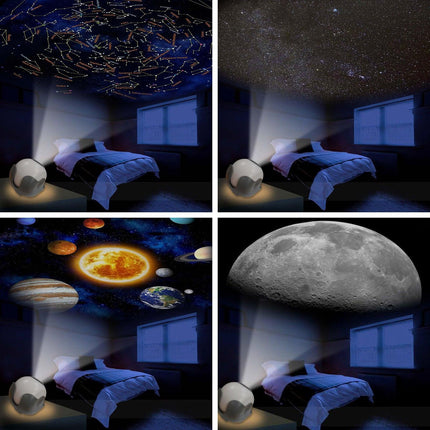 Solar System Star Light Projector STEM Toy - Space Planet Moon Galaxy Night Lights.
