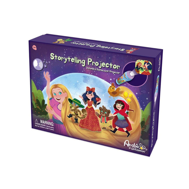 Storytelling Torch Projector 6 Stories Gift Set - Audio Kids Learning STEM Toy  - Series 2.