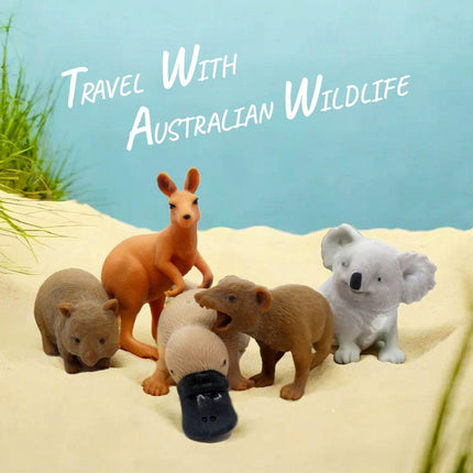 Stretchy Squishy Australian Wildlife Gift Set - Sensory Stimulation Animal Toys.
