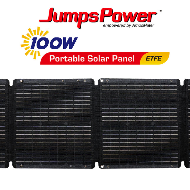 100W Solar Panel Portable Charger JumpsPower Power Generator Foldable.